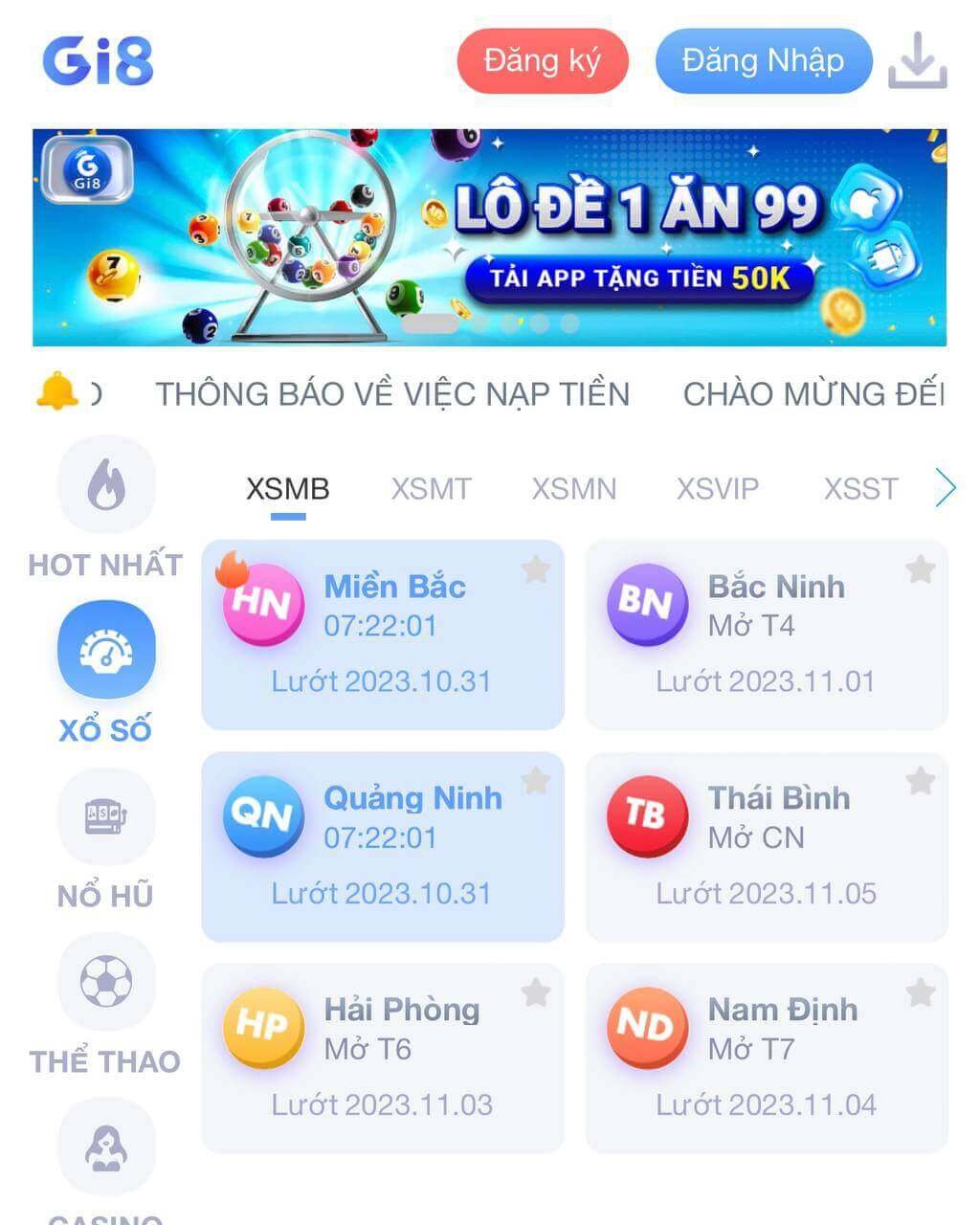 Gi8 - App đánh lô đề uy tín số 1 Việt Nam